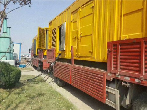 竞秀柴油发电车出租